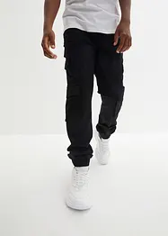 Stretch cargo broek, regular fit, bonprix
