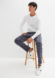 Henley shirt (set van 2), lange mouw, bpc bonprix collection