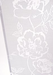 Transparant paneelgordijn van ausbrenner met bloemen (1 stuk), bpc living bonprix collection