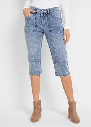 Stretch capri jeans, bonprix