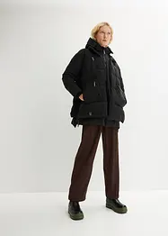 Oversized winterjas met capuchon van gerecycled polyester, bonprix