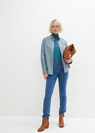 Essential basic stretch jeans, straight, John Baner JEANSWEAR