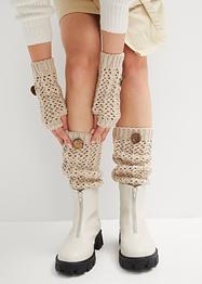 Armwarmers en beenwarmers (4-dlg. set), bpc bonprix collection