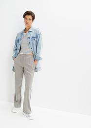 Geweven broek met scherpe vouwen, RAINBOW