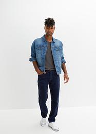 Regular fit stretch corduroy broek, straight, John Baner JEANSWEAR