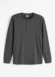 Henley shirt, lange mouw, bonprix