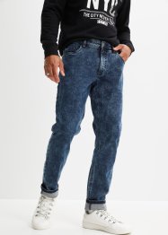 Regular fit stretch jeans, tapered, RAINBOW