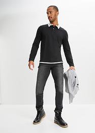 Longsleeve met polokraag, bpc selection