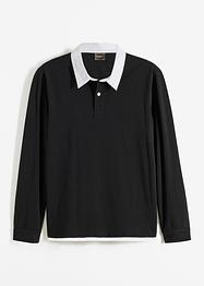 Longsleeve met polokraag, bpc selection