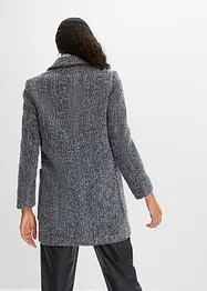 Korte jas in wollen look, bonprix