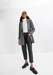 Korte jas in wollen look, bonprix