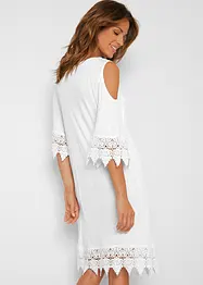 Transparante strandjurk  van viscose, bonprix