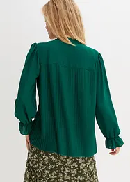 Plissé blouse, bonprix