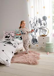 Disney Minnie en Mickey Mouse gordijn van biologisch katoen (1 stuk), Disney