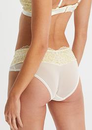 Hipster met lurex kant (set van 3), BODYFLIRT