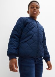 Jongens gewatteerde jas met ruitpatroon, bpc bonprix collection