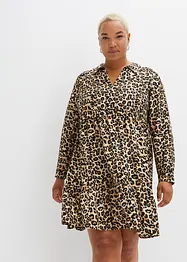 Jurk met animalprint, bonprix