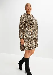 Jurk met animalprint, bonprix