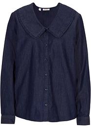Spijkerblouse met kraag, John Baner JEANSWEAR