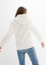 Meisjes teddy fleece hoodie, bpc bonprix collection