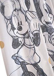Disney Minnie en Mickey Mouse gordijn van biologisch katoen (1 stuk), Disney