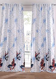 Disney Spiderman gordijn van biologisch katoen (1 stuk), Disney