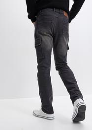 Regular fit stretch thermojeans, straight, John Baner JEANSWEAR