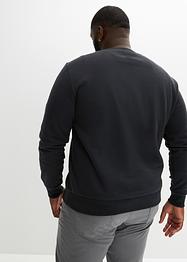 Sweater met sportieve details van biologisch katoen, bpc bonprix collection