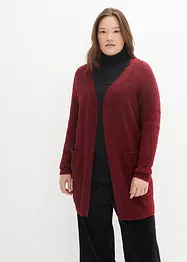 Lang vest van bouclé, bonprix