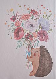 Valletje met egel (set van 2), bpc living bonprix collection