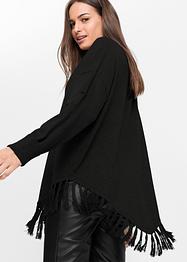 Poncho met franjes, BODYFLIRT boutique