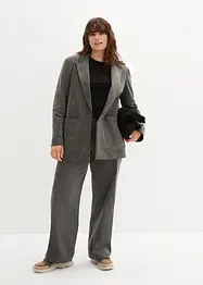 Corduroy blazer met opgestikte zakken en biologisch katoen, bonprix