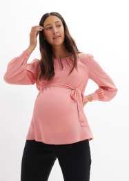 Zwangerschapsblouse met strikceintuur, bpc bonprix collection
