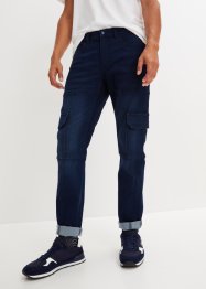Slim fit cargo thermojeans, straight, John Baner JEANSWEAR
