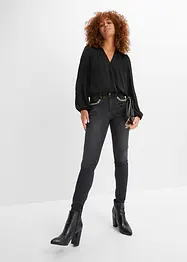 Stretch jeans met versiering, bonprix