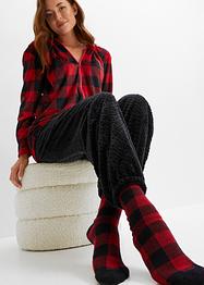 Fleece pyjamabroek met zachte binnenkant, bpc bonprix collection
