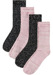Thermo sokken (4 paar) in gemêleerde look, bpc bonprix collection