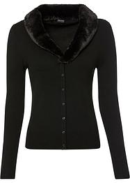 Vest met imitatiebont en viscose, BODYFLIRT