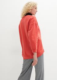 Oversized sweater met split, bpc bonprix collection