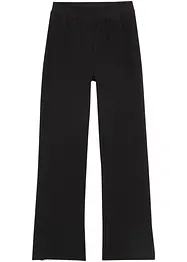 Meisjes wijd uitlopende broek met splitten, bonprix