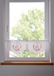 Gordijn voor klein raam met sneeuwpop (set van 2, bpc living bonprix collection