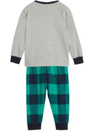 Kinderen pyjama met flanellen broek (2-dlg. set), bpc bonprix collection