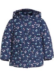 Meisjes winterjas met paarden, waterafstotend en winddicht, bpc bonprix collection