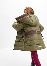 Meisjes winterjas met riem, gevoerd, bpc bonprix collection