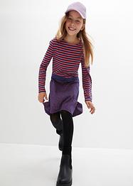 Meisjes jersey jurk met lange mouwen, bpc bonprix collection