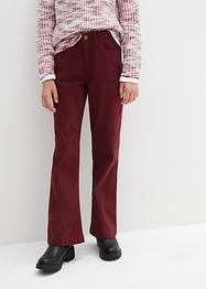 Meisjes wijd uitlopende twill broek, John Baner JEANSWEAR