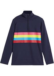 Meisjes thermoshirt met lange mouwen en opstaande kraag, bpc bonprix collection
