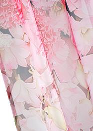 Transparant gordijn met sokkelprint (set van 2), bpc living bonprix collection