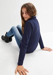 Meisjes thermoshirt met lange mouwen en opstaande kraag, bpc bonprix collection