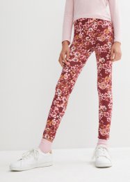 Meisjes legging met bloemenprint (set van 2), bpc bonprix collection
